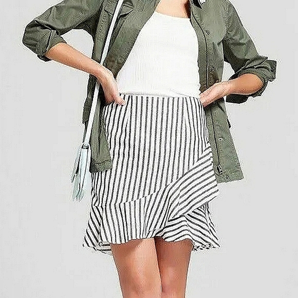 A New Day striped skirt